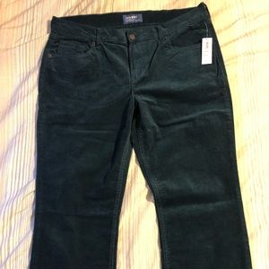 Cropped Flare Corduroys